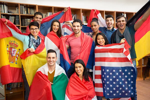 International multiethnic exchange of students