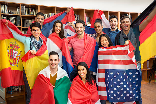 International multiethnic exchange of students