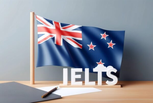 IELTS' and the New Zealand flag.- ICL Immigration