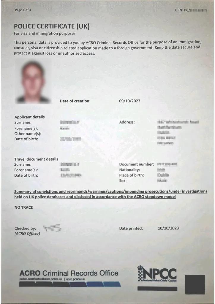 PCC United Kingdom Guide Get Your Police Clearance Certificate Now PCC United Kingdom Guide Get Your Police Clearance Certificate Now